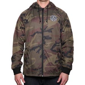Allegiance XL Camo Windbreaker jacket